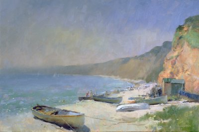 Spiaggia scintillante, Budleigh Salterton da Trevor Chamberlain